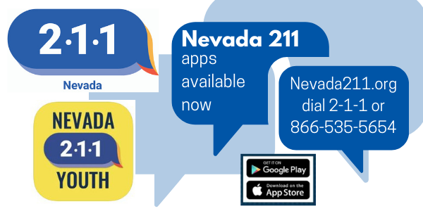 Click here to visit Nevada211.org for resources and information.